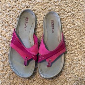 Merrill flip flops